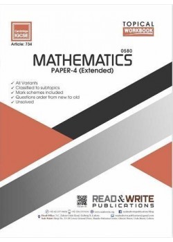 O/L Mathematics IGCSE Paper 4 (Topical)  - Article 734